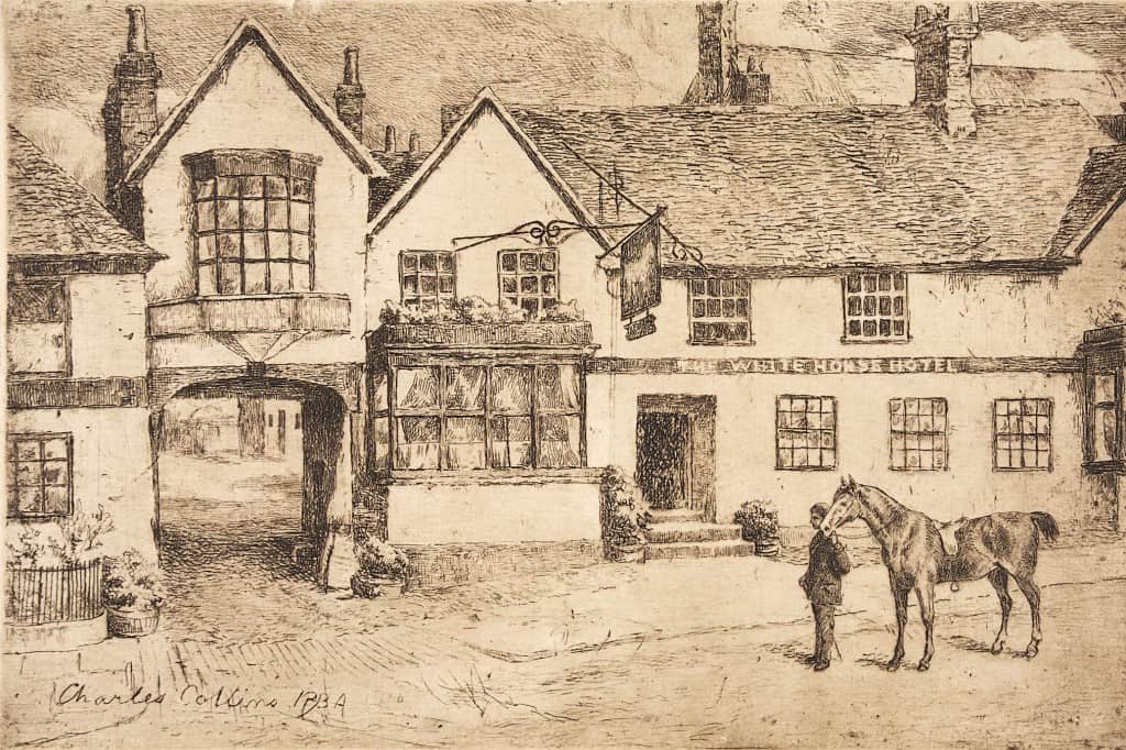 Charles Collins, The White Horse, High Street, Dorking