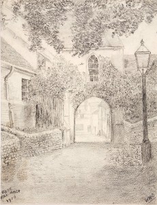 WH Dinnage, Rose Hill Arch, Dorking