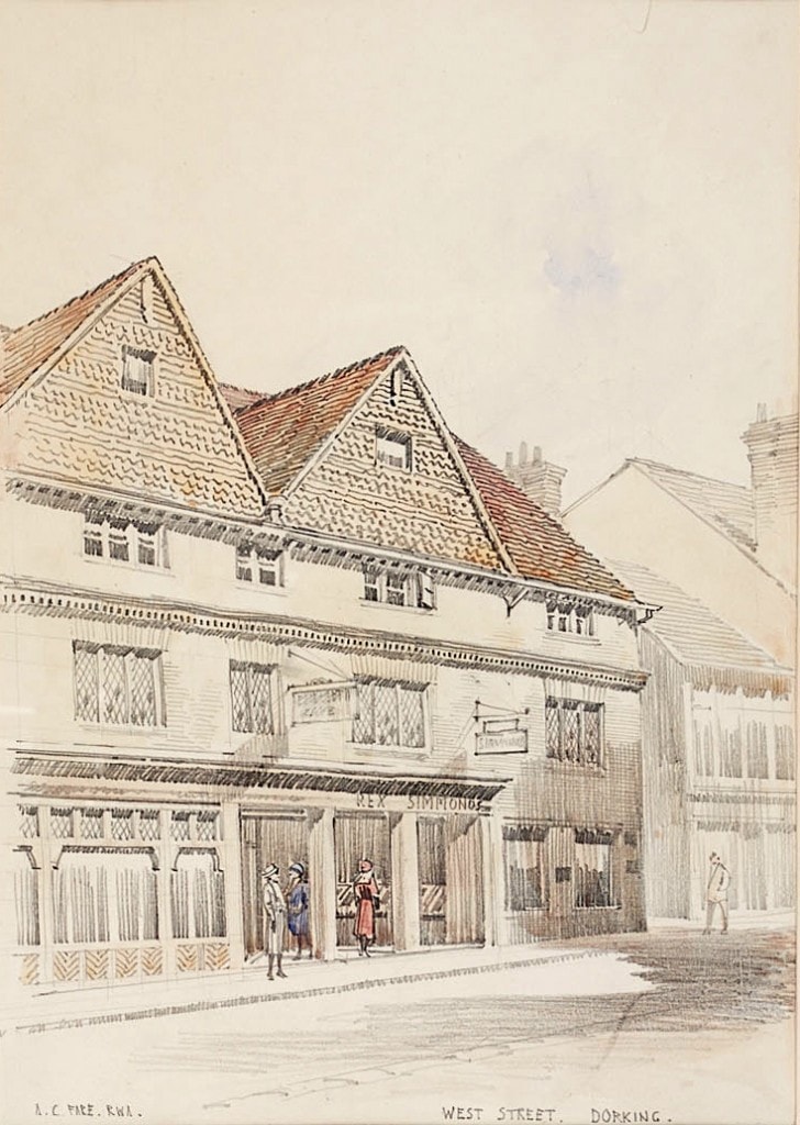 AC Fare, Two Gables, West Street, Dorking
