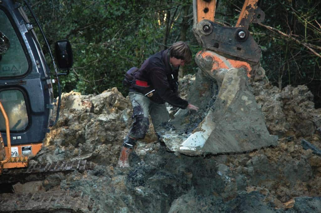 Junkers Excavation on Holmwood Common