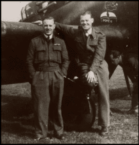 Flight Lieutenant Norman Head and Flying Office Arthur Andrews