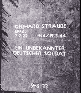 Gerhard Straube Grave