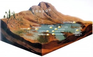 South Eastern England 130 million years ago