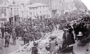 Dorking Market Day - 1900