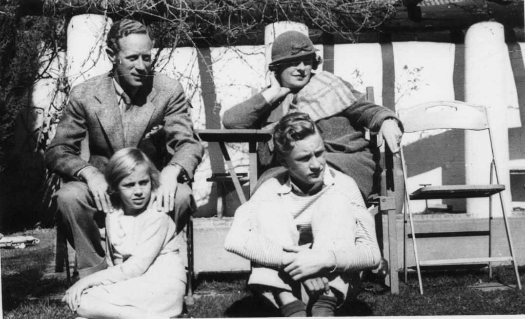 Leslie Howard and Family