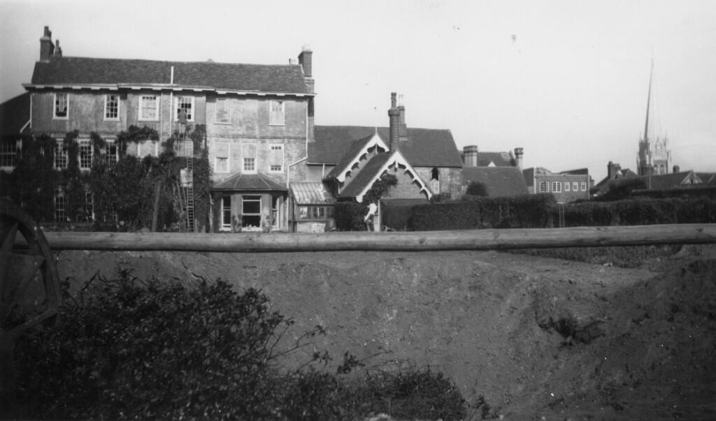 Bomb Damage on Rose Hill