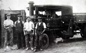 Leggetts lorry at the Brickworks