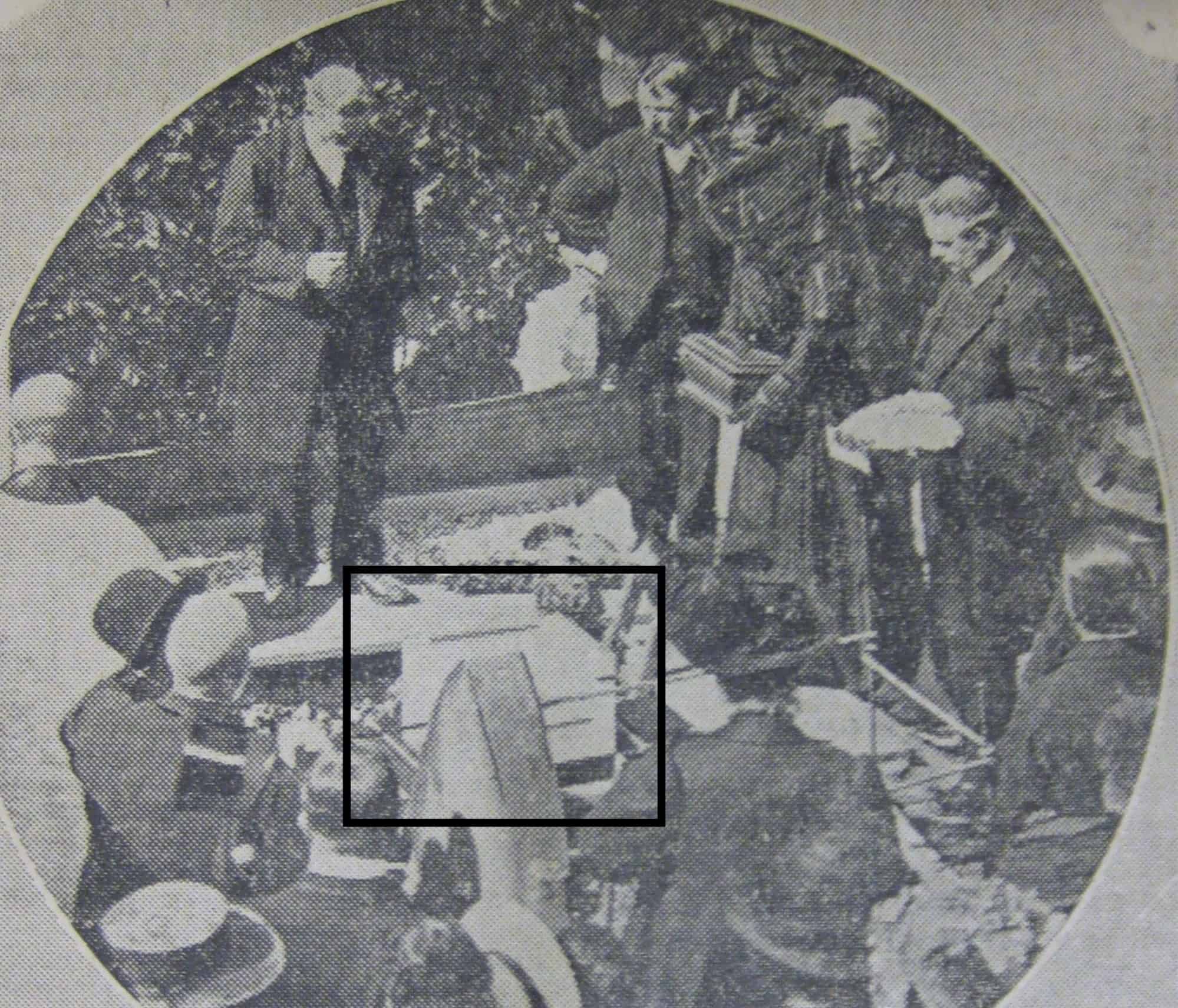 6. George Meredith Funeral. © Dorking Advertiser - Dorking Museum