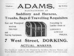 Adams Advert 1913