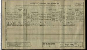 Albert William Tate 1911 Census © findmypast.co.uk