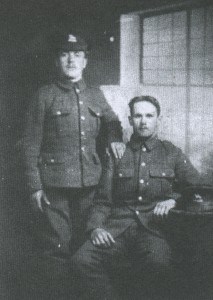Jack Burberry (left) and Arthur Monk