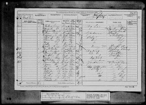 Arthur Stemp1881 Census © Ancestry.co.uk