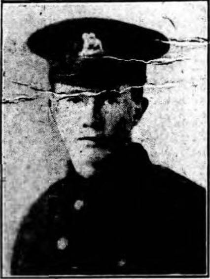 Private Charles Harding. Brockham. Dorking Soldier