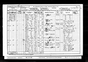 Charles Sparkes 1901 Census © ancestry.co.uk