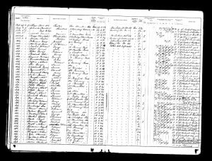 Charles Sparkes School Admission Register 1891 © ancestry.co.uk
