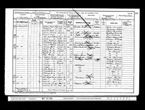 Charles Sutton 1901 Census © Ancestry.co.uk