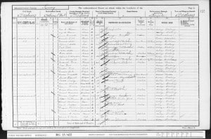 Charles Upfold 1901 Census © findmypast.co.uk