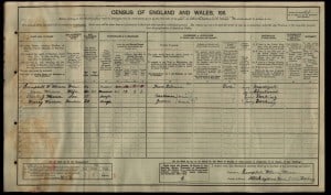 Charles Warren 1911 Census © findmypast.co.uk