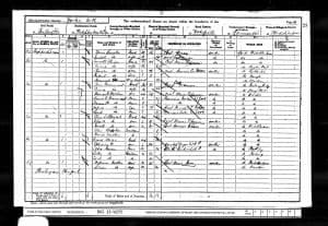 Cyril Shaw 1901 Census © Ancestry.co.uk