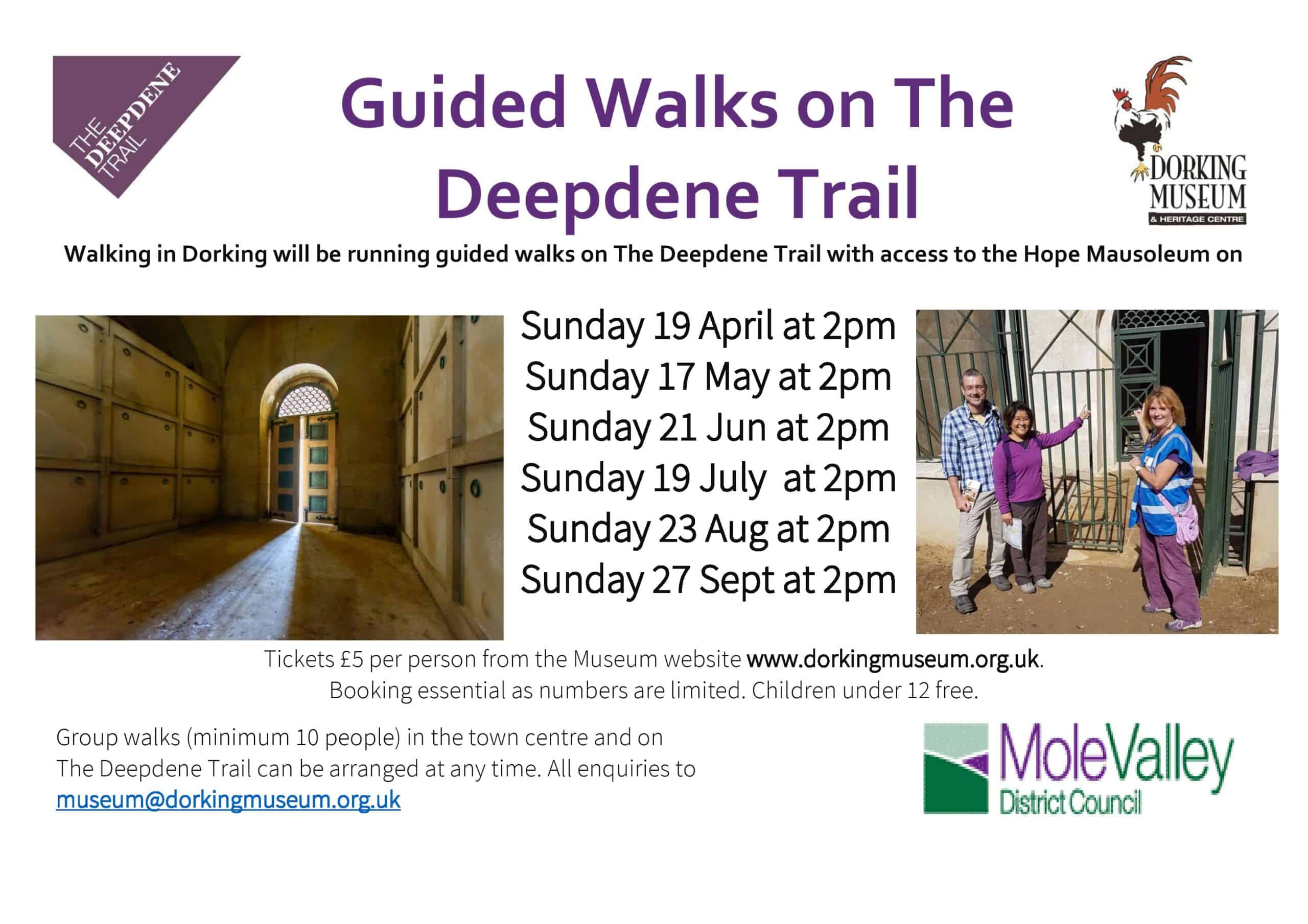 Deepdene DeepDene Trail Poster 2026 Landscape - Dorking Museum & Heritage Centre