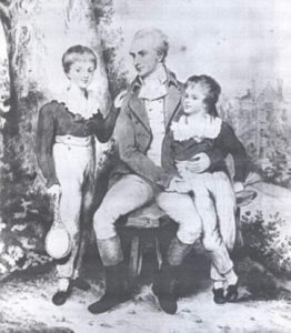 Henry Peters and sons c. 1800 © Surrey History Centre