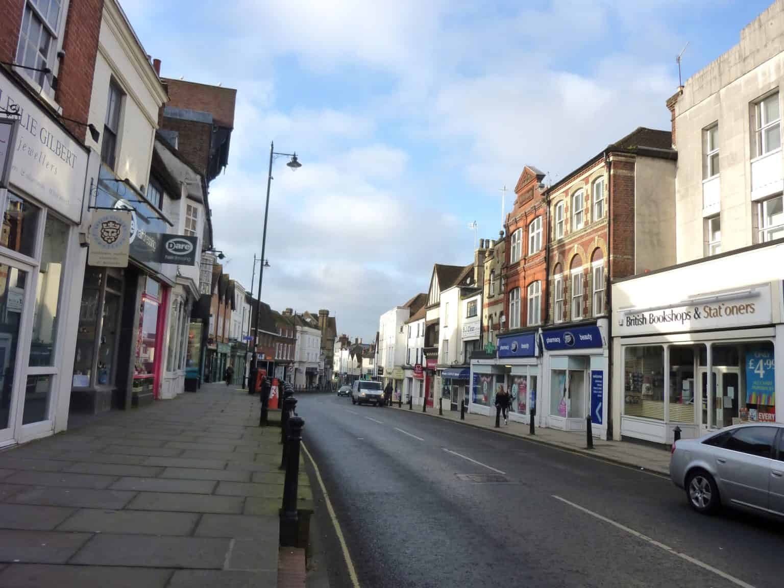 Dorking Museum - Victorian High Street Postcards