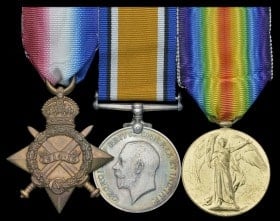 Hugo Molesworth Legge Medals. Image courtesy of Dix Noonan Webb Ltd