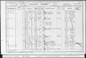 James Frederick Wells 1901 Census © findmypast.co.uk