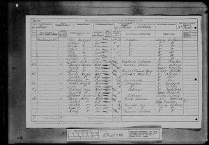 Jessie Strudwick 1881 Census 2 © findmypast.co.uk