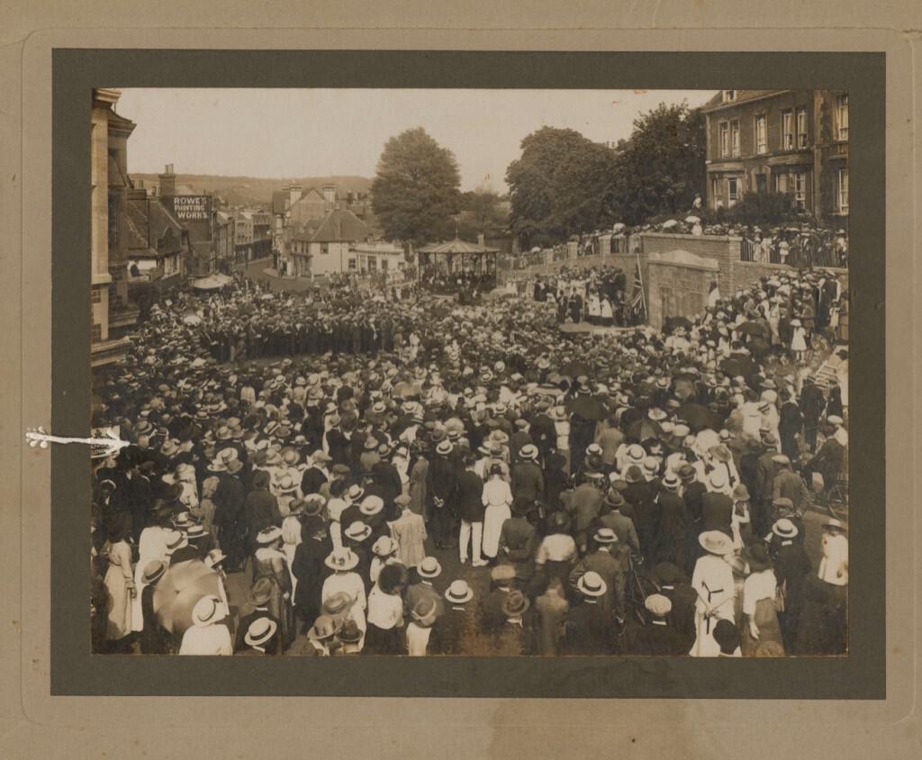 Opening of War Memorial 17 July 1919