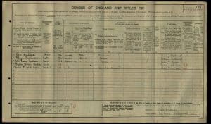 Phyllis Godwin Bowen 1911 Census © findmypast.co.uk