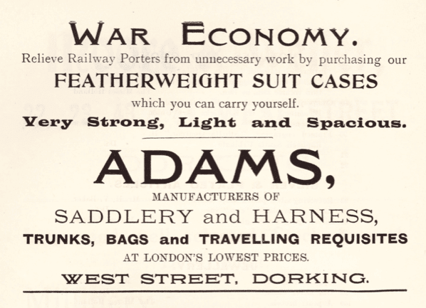 War Economy Advert