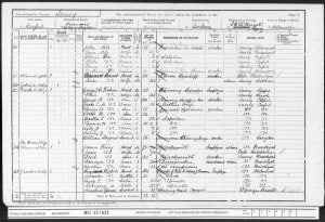 Victor Nathaniel Tickner 1901 Census © findmypast.co.uk