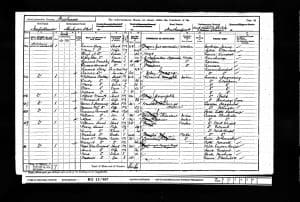 William George Shelley 1901 Census © ancestry.co.uk