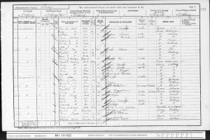 William West 1901 Census © findmypast.co.uk