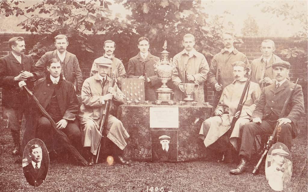 Dorking Rifle Club 1909 © Dorking Museum