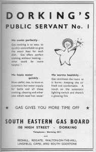 Gas Advert 1950