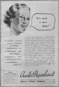 Charles Degenhardt Nice Shop advert
